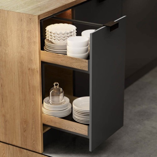 Карго REJS Maxima PURO Графит/Дерево 300мм Нижняя WE35.0016.12.C74 - WE35.0016.12.C74