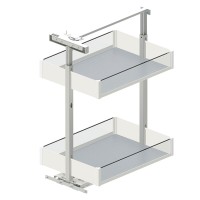 Карго REJS Maxima PURO Белый/Стекло 300мм Нижняя WE35.0016.06.C75