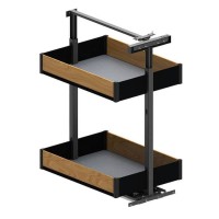 Карго REJS Maxima PURO Графіт/Дерево 300мм Нижня WE35.0016.12.C74