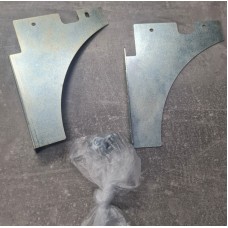 Крепление фасада для ведер для мусора JC601,602,603,604 металл светло-серый