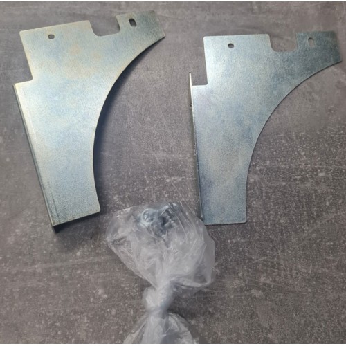 Крепление фасада для ведер для мусора JC601,602,603,604 металл светло-серый - WE24.0019.01.062