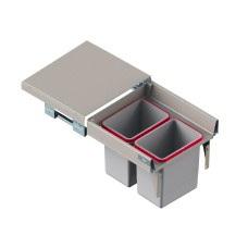 Мусорное ведро REJS Comfort Box 45 H = 350 направляющая L-500 серое