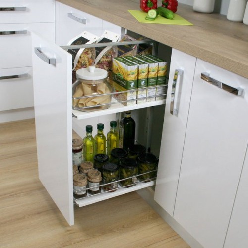 Карго REJS Maxima EVO міні 300 нижнє Хром/білий - WE30.0031.08.374