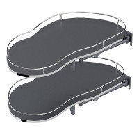 Кут REJS Corner Optima Maxima SILVA 800 правий, хром/графіт