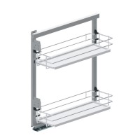 Карго REJS Maxima EVO міні 150 бічне ліве Хром/білий