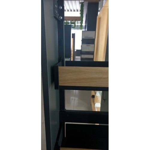 Карго REJS Maxima PURO Графіт/Дерево 5 полиць 150мм 1700 мм Права Бічна WE35.0023.12.C74 - WE35.0023.12.C74