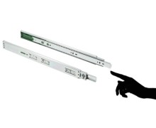 Направляючі VERSALITE PRO push to open з доводчиком