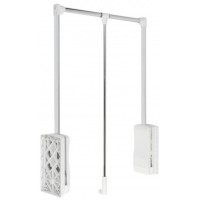 Пантограф с масляным подъемником 545-700 мм Белый до 8 кг