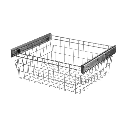 Кошик для білизни Smart 800 mm (без напрямних) графіт - W-WKO80-BP-60