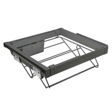 Полиця для взуття elite 900 мм з доводчиком, колір графіт.