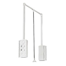 Пантограф із газовим підйомником 875-1200 мм Білий до 12 кг