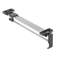 Висувна вішалка посилена L-400 з гачком