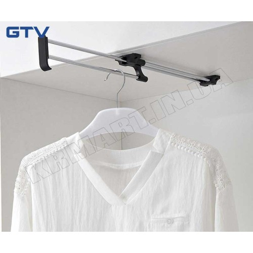 Висувна вішалка посилена L-450 з гачком - WW-WSD450-01B