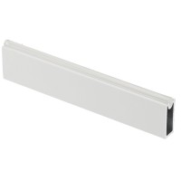 Штанга GTV Elite з антиковзною вставкою L-3000мм + 2 кріплення із заглушками біла