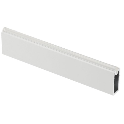 Штанга GTV Elite з антиковзною вставкою L-3000мм + 2 кріплення із заглушками біла - WG-RRPSET-B-10