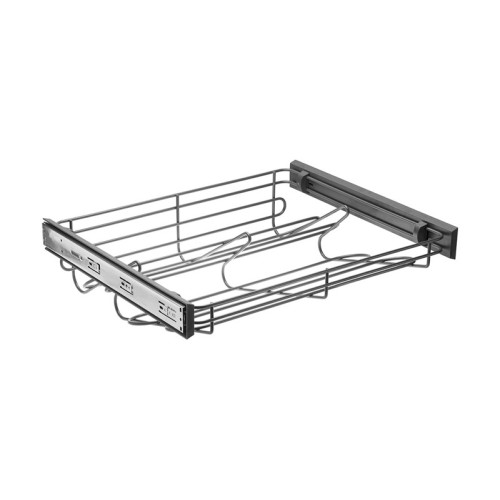 Полиця для взуття Smart 900 mm (без напрямних) графіт - W-WOBU90-BP-60