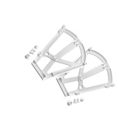 Навіс для полиць для взуття білий