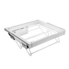 Полиця для взуття elite 800 мм з доводчиком, колір білий