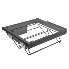 Полиця для взуття elite 800 мм з доводчиком, колір графіт.