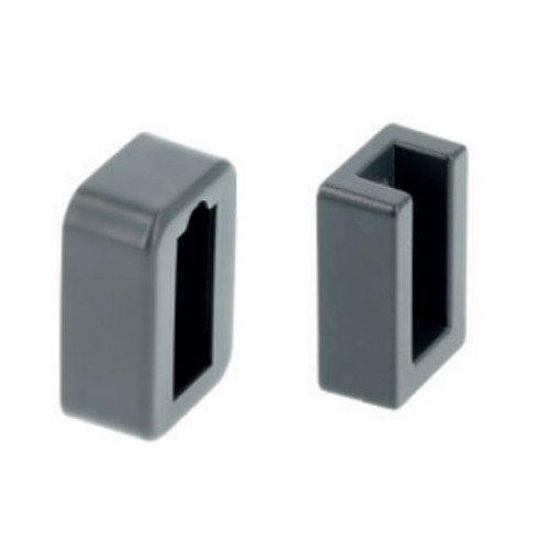 Кріплення для штанги із заглушкою, колір графіт - WG-RDRP-60