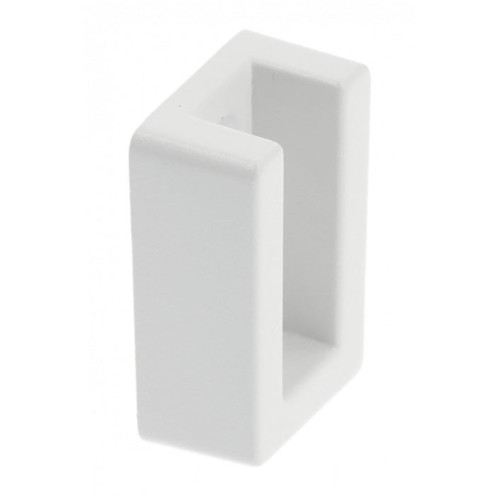 Кріплення для штанги GTV без заглушки біле - WG-RDRO-10