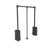 Пантограф GTV з масляним витягом 645-910мм до 8 кг Графіт