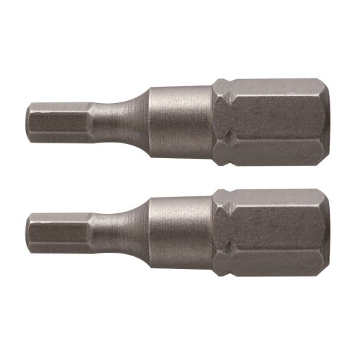 Бит HEX 3 и HEX 25 апреля мм сталь S2 Slim для Конфирматы (2 шт) - HT1S359