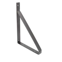 Полкоутримувач Джино gino 300x200 мм, чорний матовий