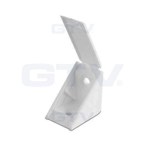 Уголок монтажный одинарный (пластик) Серый - PP-PMONT0M-08