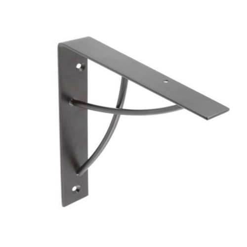 Полкоутримувач NEO 180x180 мм, чорний матовий - PP-NEO-20M