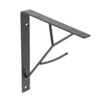 Полкоутримувач Дерево, tree 170x200 мм, чорний матовий