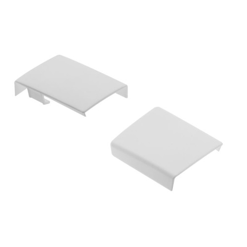 Заглушка GTV до навісу STRONG ліва/права, біла - ZK-ZAS-KPL-10