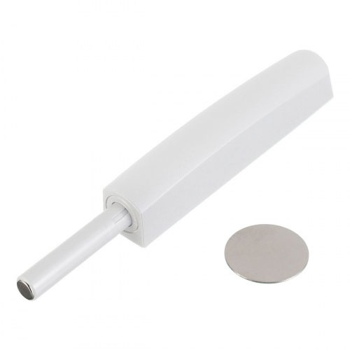 Відбійник із магнітним закінченням GTV довгий Білий - AM-OAM-DL-MG-10