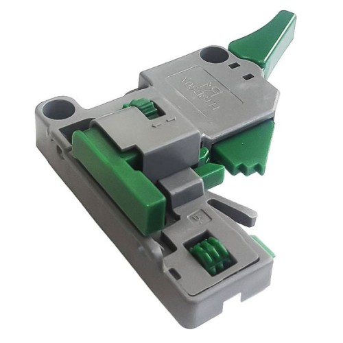 Направляющая нижнего монтажа с доводчиком GTV MODERN SLIDE PRO Synhro 3D 16-18 мм 500 мм - PB-3D0SHX18-500-PRO