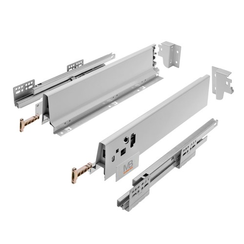 Модерн бокс L-500 комплект низкого ящика А серый - PB-D-KPL500A