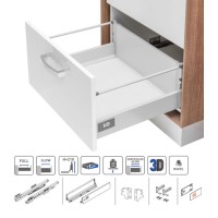 Модерн бокс L-400 Високий білий