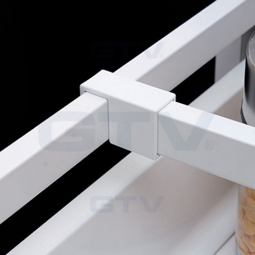 рейлінг подовжній квадратний L-500 білий - pb-d-relkw500-10
