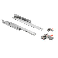 MODERN SLIDE Напрямна нижнього кріплення повного висування L-350 (18 мм)