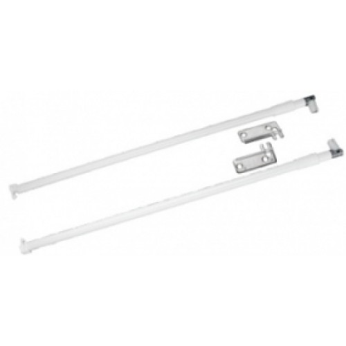 рейлінг для метабоксів 400 мм білий - rs-sz-400-10