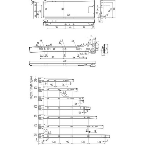 Метабокс 54/400 білий prestige - mp-054400-10