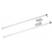 рейлінг для метабоксів 450 мм білий