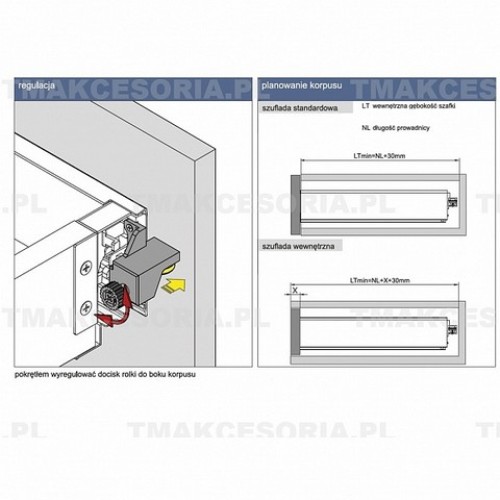 Стабілізатор до MODERN BOX PUSH OPEN - pb-d-mbstab-00