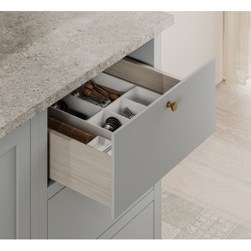 MODERN SLIDE Напрямна нижнього кріплення повного висування L-250 (16-18 мм) 3D - PB-3D0SHX18-250-H