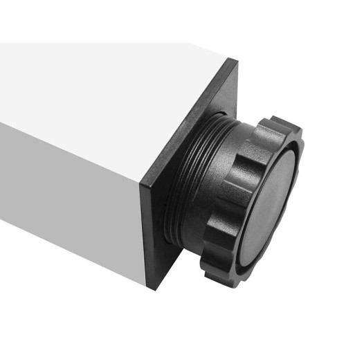 Квадратна меблева опора з регулюванням 60х60х710 - nm-60r710-05