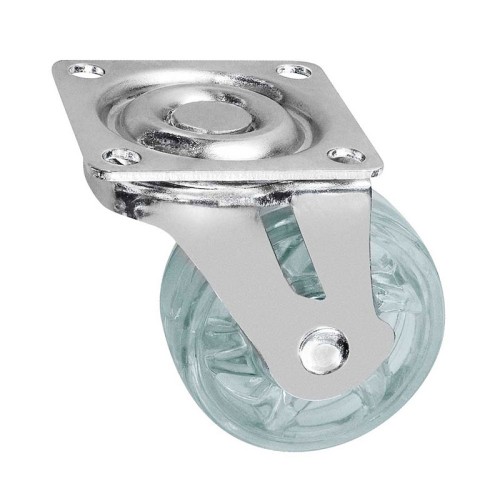 Меблевий ролик SHIFT d50 прозорий - km-b050mm-00