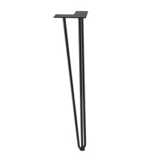 Меблева опора GTV ARTO 10х711 мм Чорна