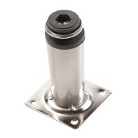 Ножка мебельная D-30 H-100 сатин