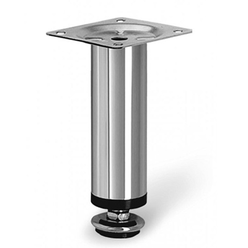 Ніжка меблева D-30 H-100 хром - nm-bd-100-01