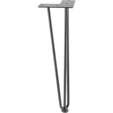 Меблева опора GTV ARTO 12х406 мм Чорна