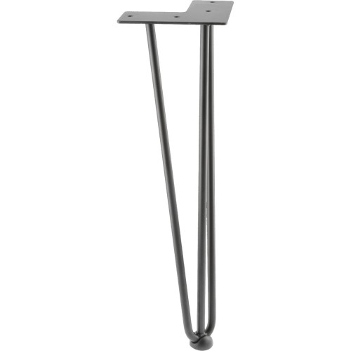 Мебельная опора GTV ARTO 12х406 мм Черная - NM-ARTO-12-3R406-20M